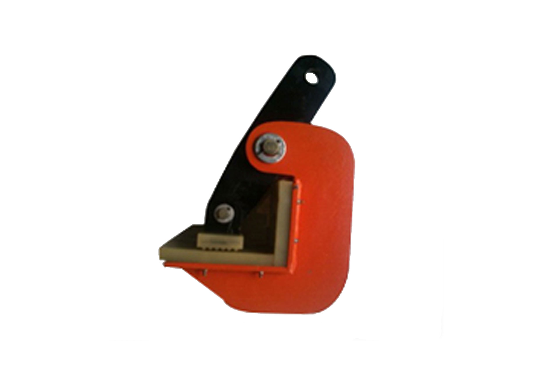 Non marring with spring loaded plate lifting clamp